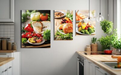 Décorez votre cuisine en imprimant sur toile vos photos les plus gourmandes